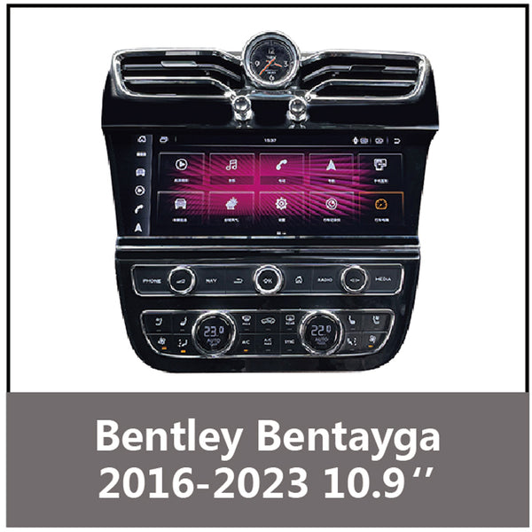 For Bentley Bentayga 2016-2019 Android 13.0 Radio 10.9" Stereo Receiver Car GPS