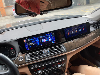 BMW 7 Series F01/F02 | 2009–2015 | 12.3" Dual Android Screen — Co-Pilot Display