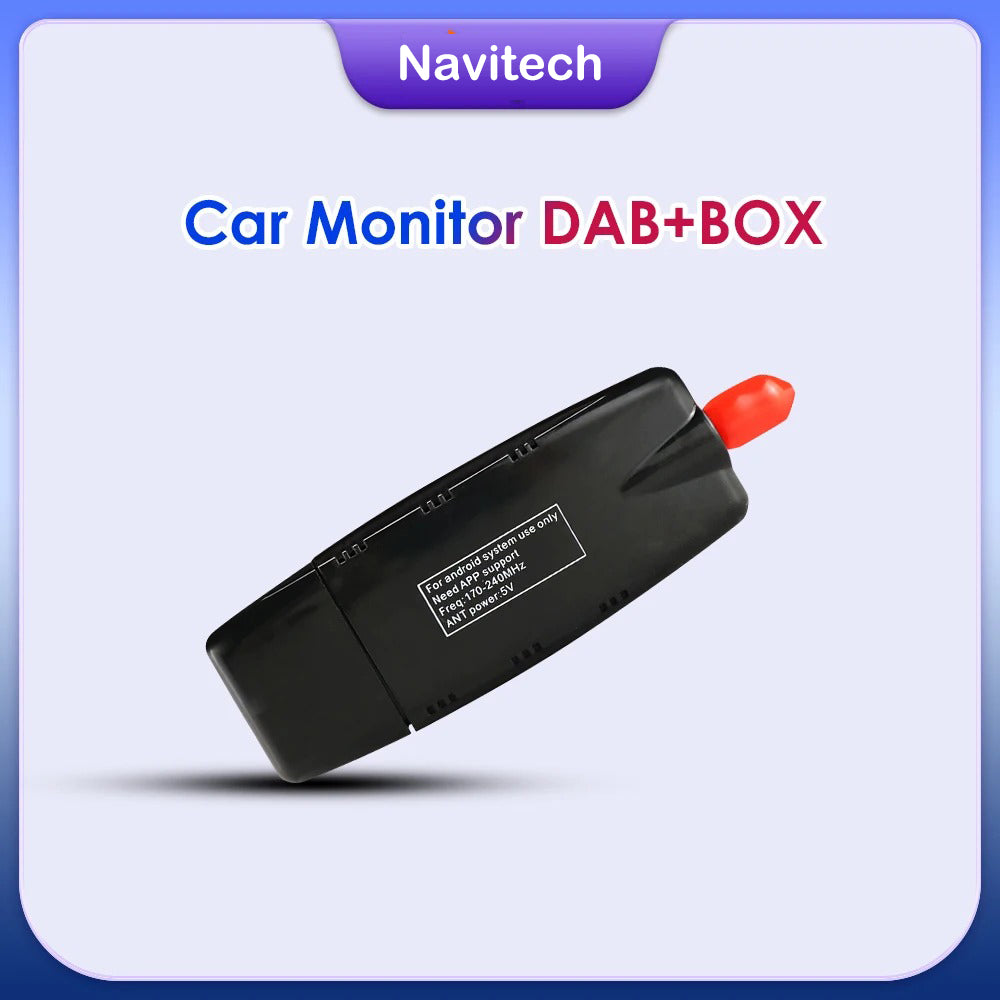 DAB+ Digital Radio Adapter — USB, For Android Head Units