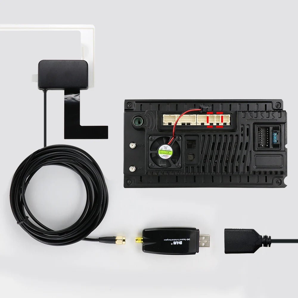 DAB+ Digital Radio Adapter — USB, For Android Head Units