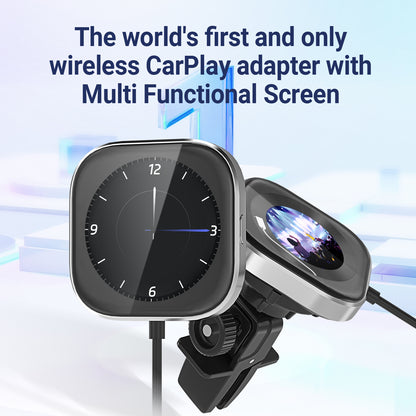 Wireless CarPlay Adapter — Convert Wired to Wireless, 5GHz WiFi, Plug & Play