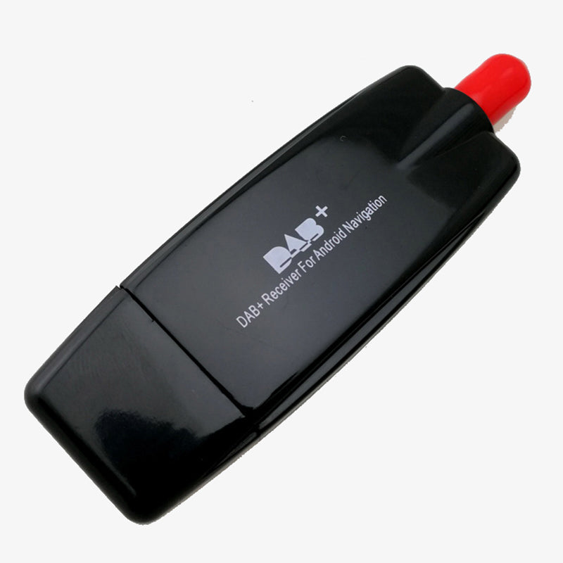 USB DAB+ digital radio receiver dongle with antenna adapter for Android car navigation head unit
