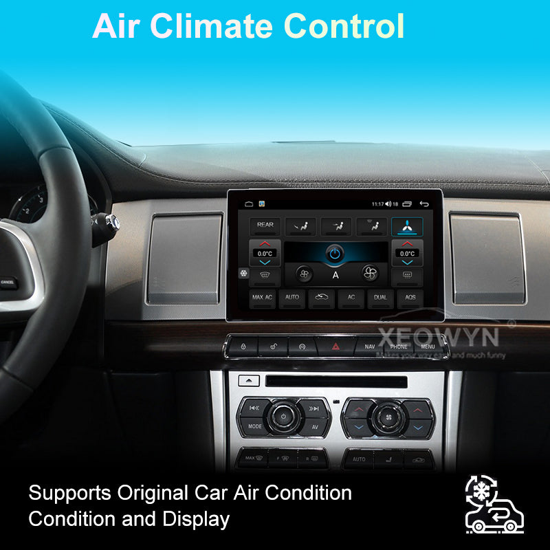 Jaguar XF X250 (2008-2015) Android Car Stereo Upgrade