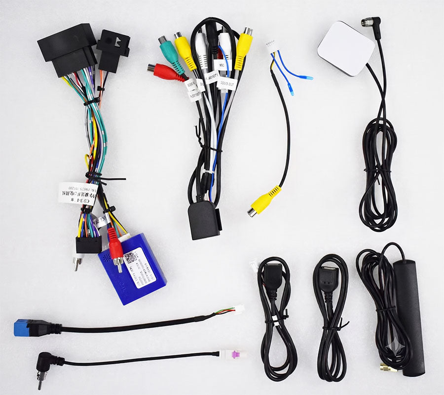 Ford Fusion Android screen vehicle-specific wiring harness and CANBUS installation kit