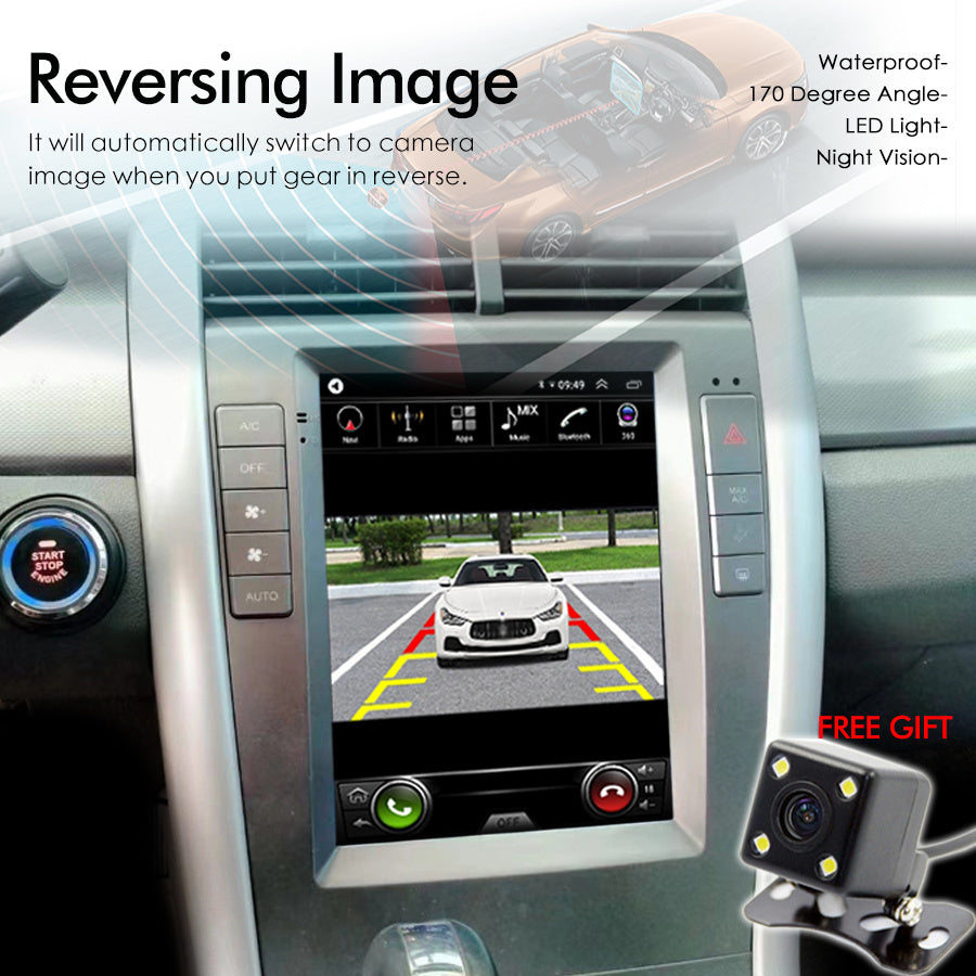 Ford Edge 2012–2014 10.4 Inch Android 14 GPS Navigation Car Stereo | Wireless CarPlay & 4G