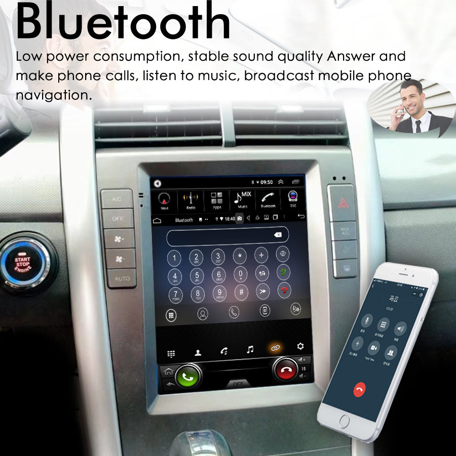 Ford Edge 2012–2014 10.4 Inch Android 14 GPS Navigation Car Stereo | Wireless CarPlay & 4G