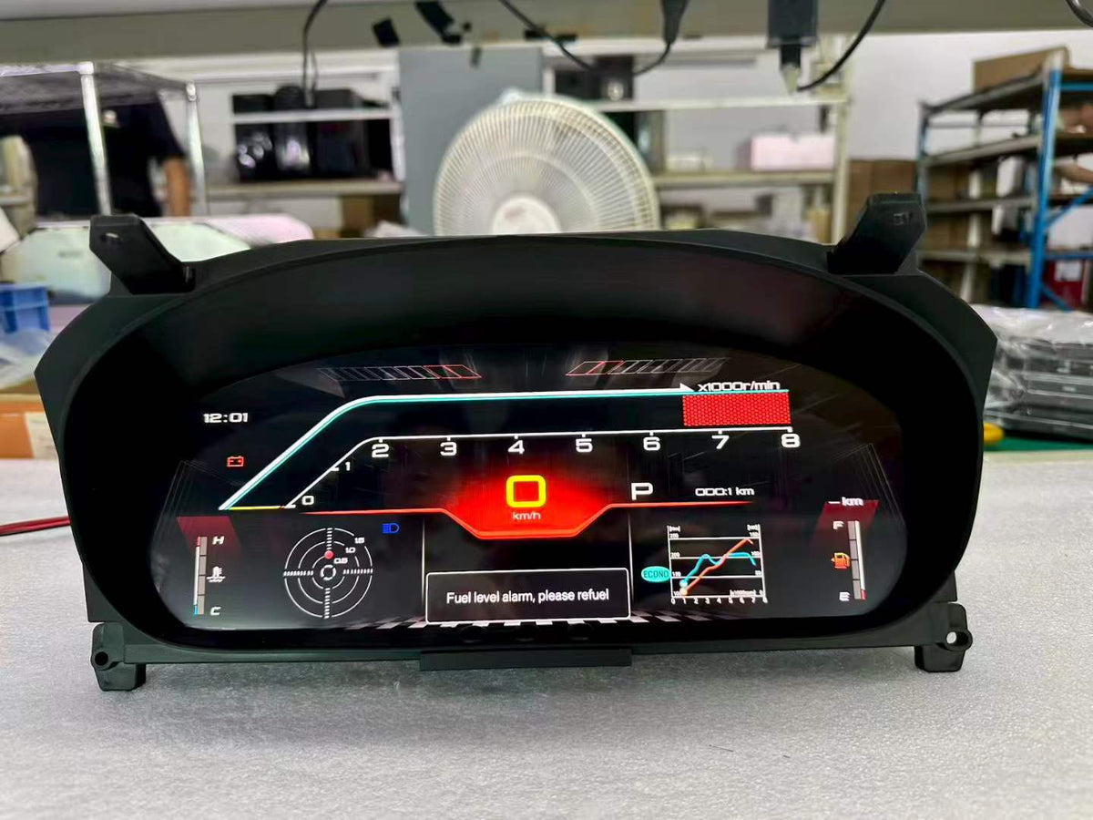 Honda Civic EK digital dash with modern sport display