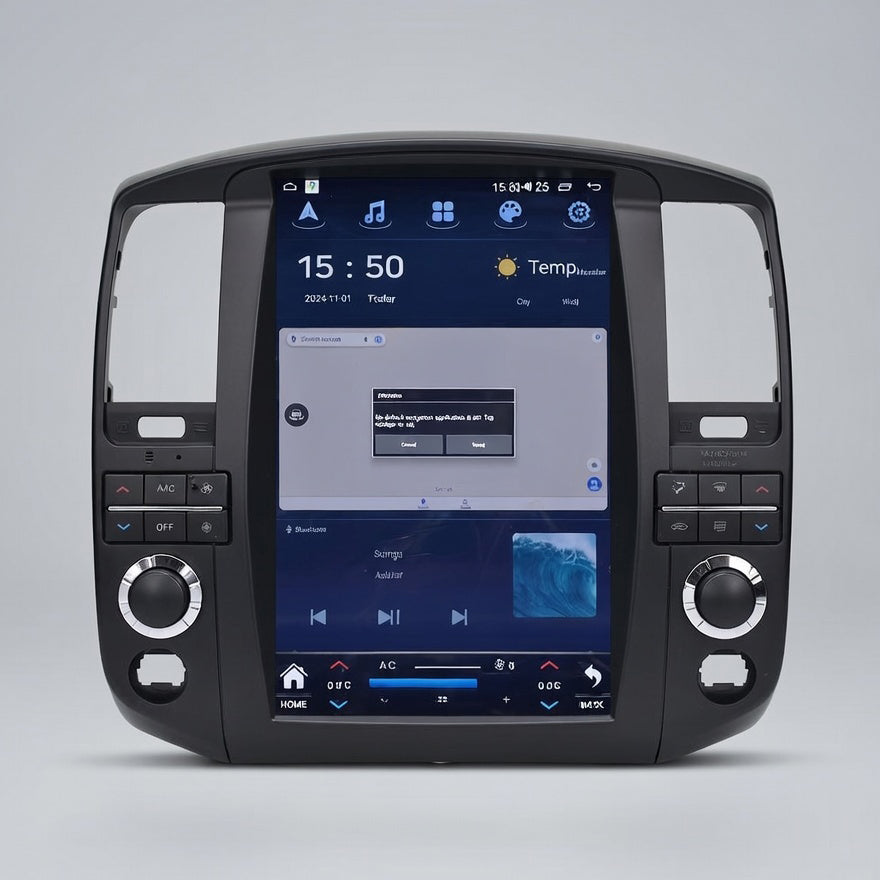 Navitech 12,1 Zoll Android13 Autoradio für Nissan Navara Pathfinder R51 2007-2012 Tesla Bildschirm Multimedia-Player GPS Stereo Carplay
