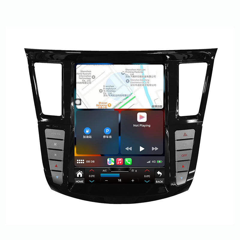 Infiniti JX35 / QX60 | 2013–2016 | 12.1" Android Screen — Wireless CarPlay & Android Auto