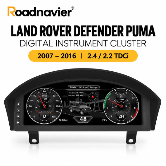 Land Rover Defender Puma 2007-2016 digital instrument cluster upgrade
