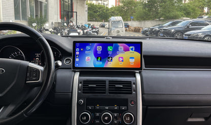 Land Rover Discovery Sport L550 dashboard with 12.3-inch Android screen installed