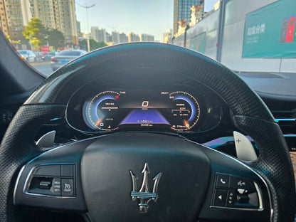 Digital Cluster Für Maserati Ghibli 2014 - 2019 Virtuelle Cockpit Geschwindigkeit Meter Auto Dashboard Display Instrument LCD Display Bildschirm