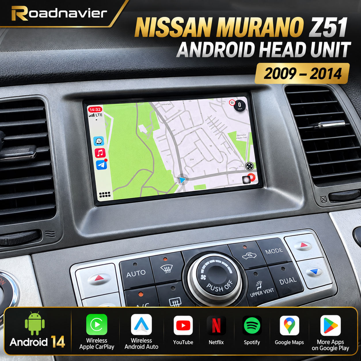 Nissan Android Screens & Digital Dashboard Upgrades | Roadnavier
