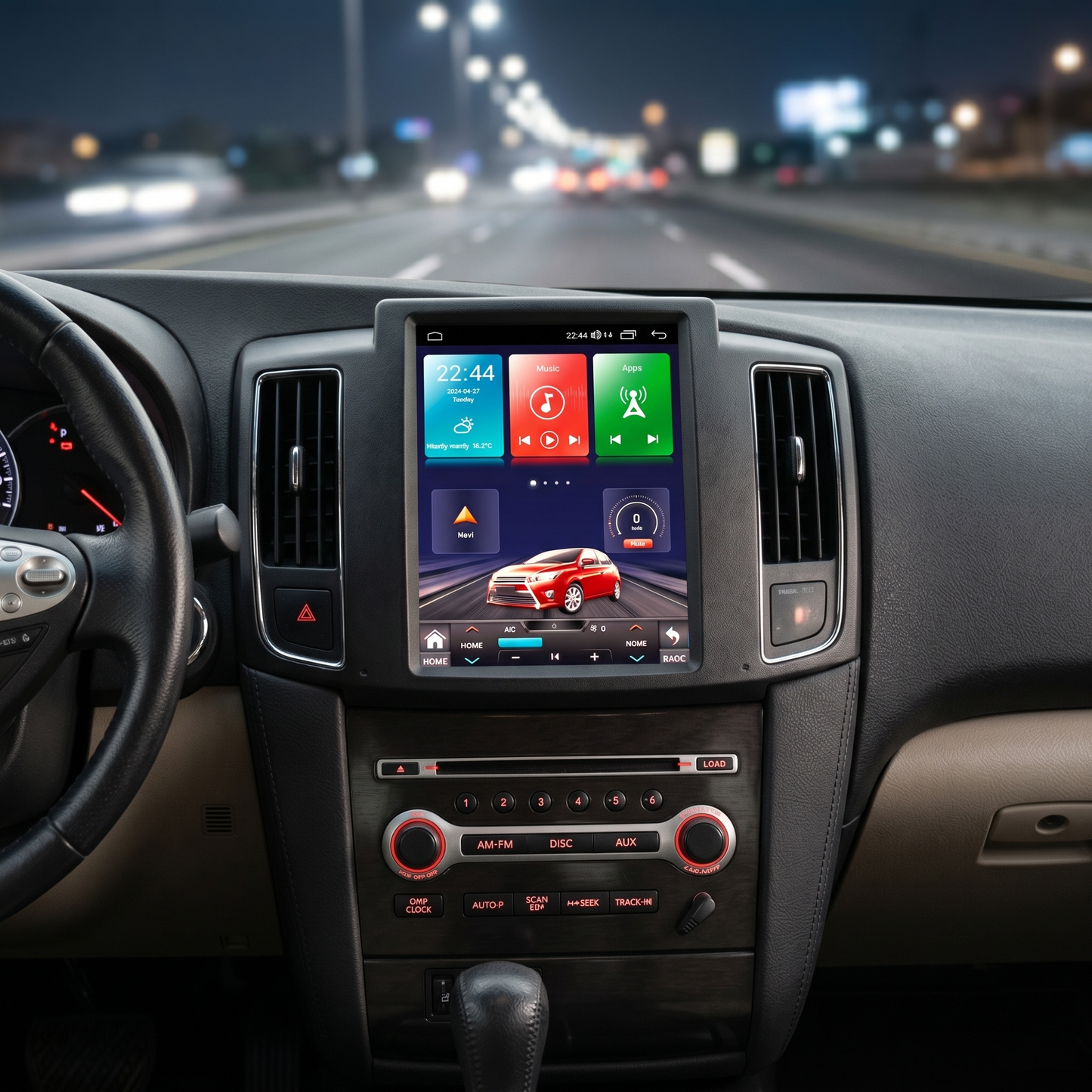 Nissan Maxima A35 | 2009–2014 | Android Screen — Wireless CarPlay & Android Auto