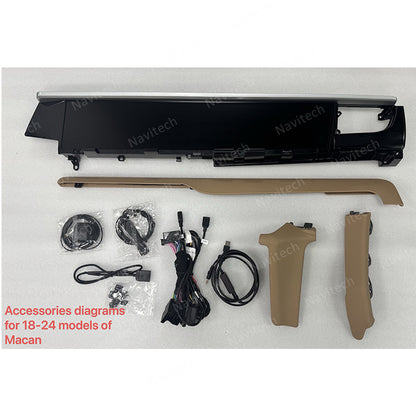 OEM 2018 Porsche Macan Dual LCD Touch Screen Display