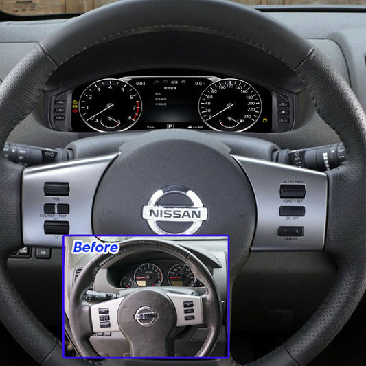 Nissan Pathfinder R51 | 2005–2012 | 12.3" Digital Cluster — HD LCD, OEM Integration
