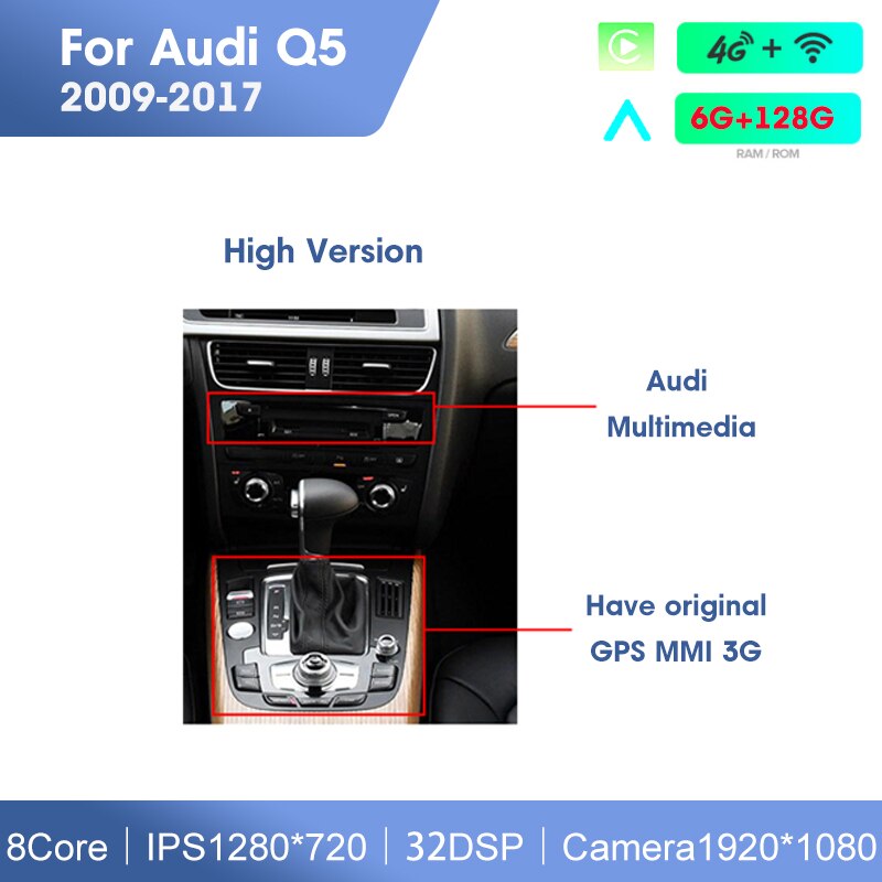 stereo system audi q5