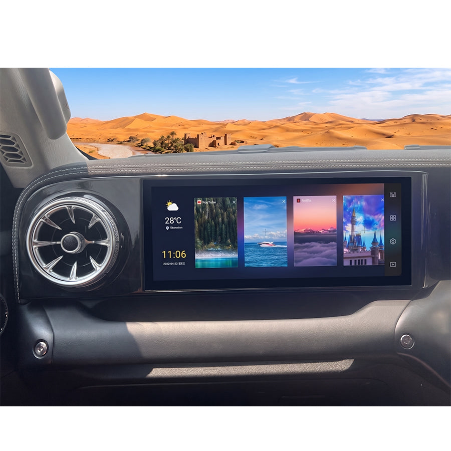 GWM Tank 300 2021–2024 12.3” Passenger Screen Upgrade | OEM Look | Wireless CarPlay | 6+64GB