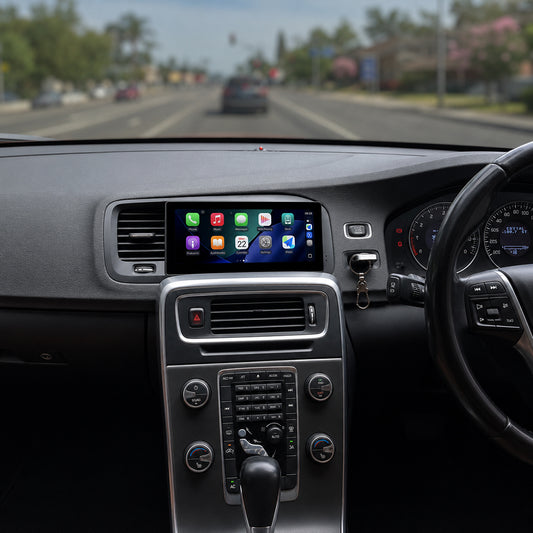 Android 13 Auto-Multimedia für Volvo S60 V60 2011–2014–2017 LHD-Autoradio 64 GB Videoplayer intelligenter Apple Carplay Headuniu Volvo S60 Volvo S60 T5 Volvo S60 T8 